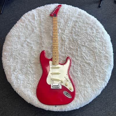 Epiphone S-310 with Maple Fretboard 1988 - 1999 - Fiesta Red image 1