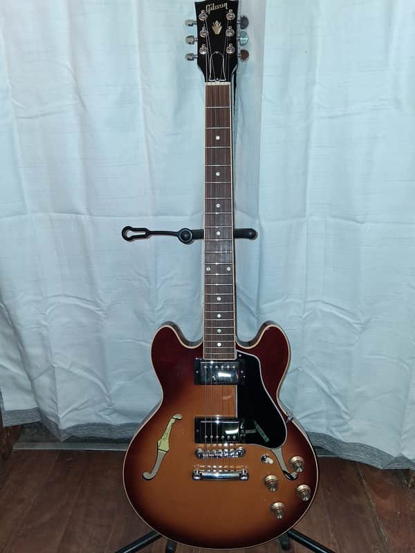 Gibson Memphis ES-339 with Dot Inlays 2019 Gloss Light Caramel Burst image 1