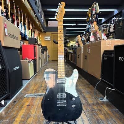 Fender Custom Shop La Cabronita Especial Relic Electric Guitar Aged Black w/Hard Case image 4