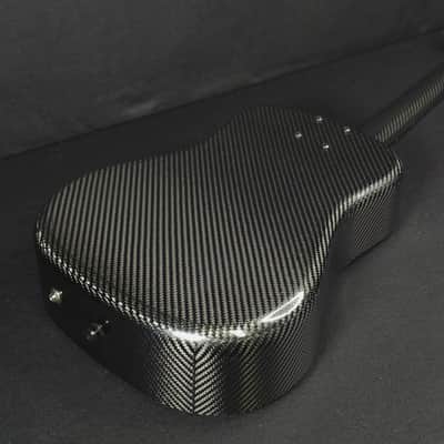 KLOS Full Carbon Travel Guitar DAE w/Gig Bag Fishman Presys VT image 14