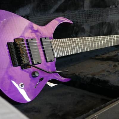 Ormsby RC-One Rusty Cooley, 7 string Purple Flame image 7