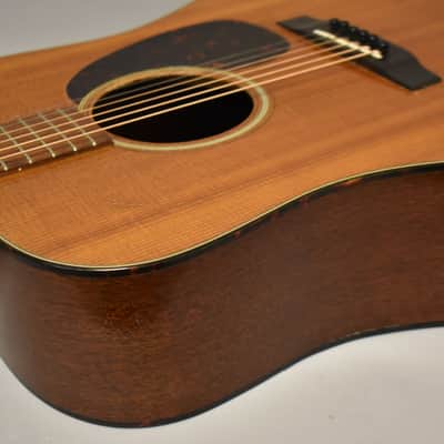 1966 Martin D-18 Dreadnought Acoustic Guitar Natural w/HSC image 9