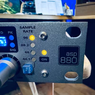 Audient ASP880 8-Channel Microphone Preamplifier and A/D Converter 2010s - Silver image 5