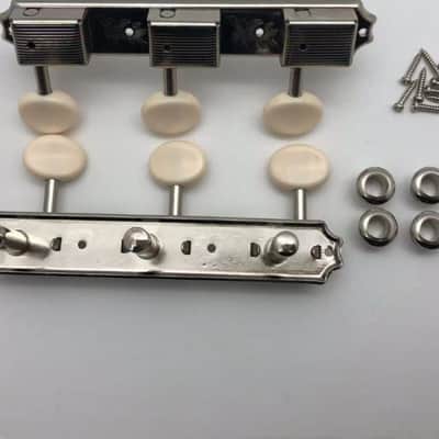 Vintage 3R3L Machine Heads Guitar Tuning Peg Set image 12