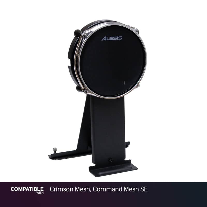 Alesis 8" Black Mesh Kick Pad for Crimson Mesh, Command Mesh SE Drum Kits image 1