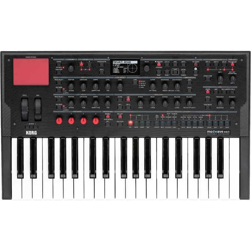 KORG modwave mkII Wavetable Synthesizer image 1