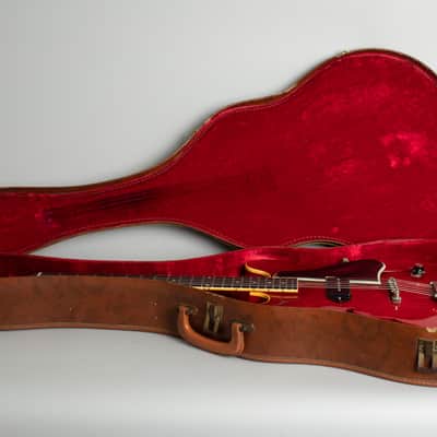 Gibson  ES-330TC Thinline Hollow Body Electric Guitar (1960), ser. #R5071-5, original brown chipboard case. image 10