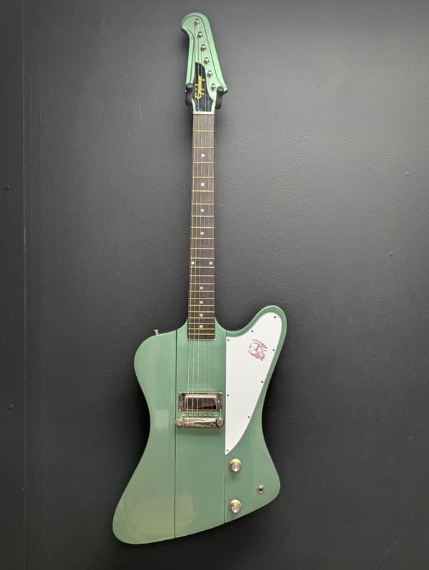 Epiphone "Inspired by Gibson Custom" '63 Firebird I 2024 - Inverness Green w/hsc image 1