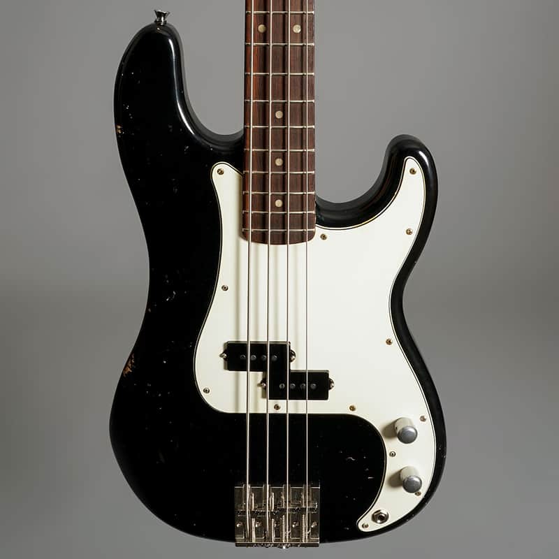 Custom MJT / Nate Mendel Precision Bass - Black Nitro image 1