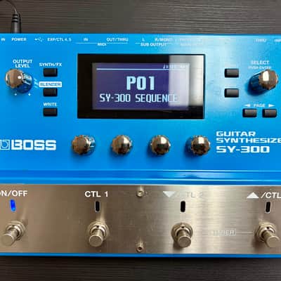 Boss SY-300 Guitar Synthesizer 2015 - Present - Blue