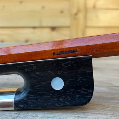 Double Bass French Bow - W.Strunal Czechoslovakia, Pernambuco, fab condition. image 10