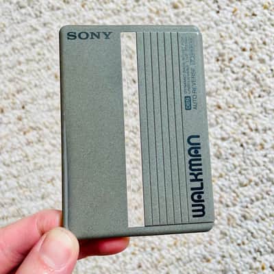 Front Panel for Sony WM-503 Walkman Cassette Player, Grey Looking ! Super Rare ! image 2