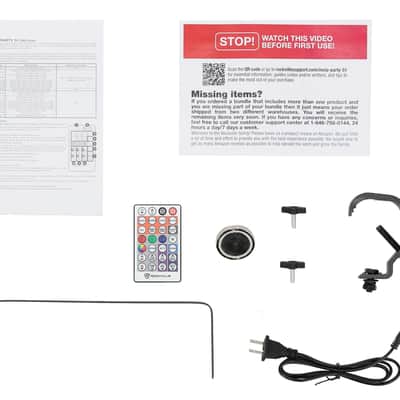 Rockville INSTA PARTY 51 5-in-1 Dance Floor DJ Effect Light Derby/Laser/Strobe image 9