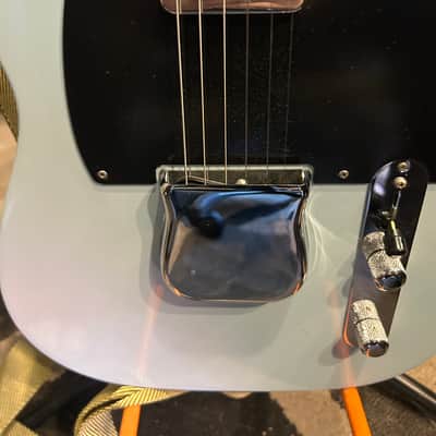 Fender Vintera '50s Telecaster with Maple Fretboard 2019 - 2023 - Sonic Blue image 2