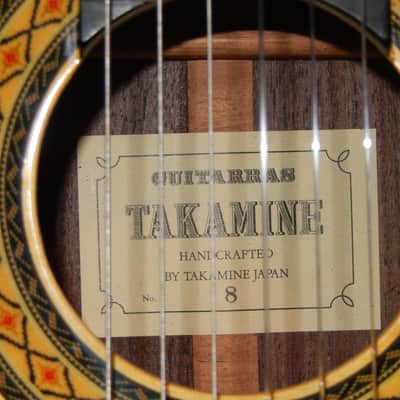 Made in 1983 - Wonderful Takamine No.8 - High Grade Japanese Made Classical Guitar in Mint Condition image 7