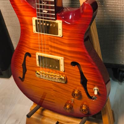 PRS Hollowbody II 2003 Dark Cherry Sunburst for sale or Trade image 3