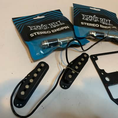 Various Guitar Parts Lot Pickup Covers Pickups Pickguard image 3