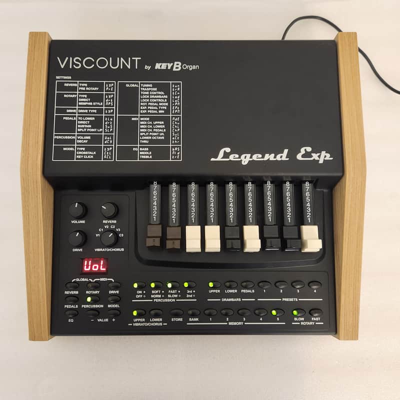 Viscount Legend Exp. Organ MIDI Sound Module image 1