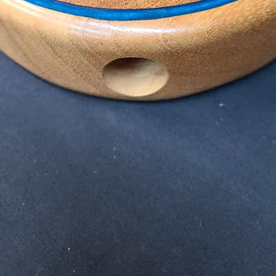 Unbranded Custom ST Body Honduran Mahogany Inlaid Figured Sapele Top Natural Satin Nitro Made in USA image 5