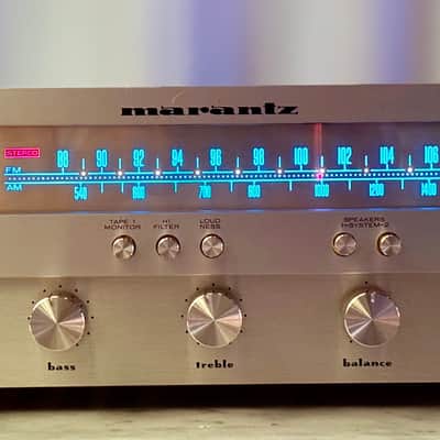 🎶✨ Marantz 2216B Vintage Stereo Receiver — Serviced/Cleaned, LED Dial, Tested, Ultrasonic-Cleaned Knobs image 1