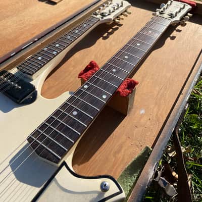 * UPDATE photos found * Vintage Custom Double Neck Mandolin/Guitar The Stonemans and Cousin Wilbur image 8