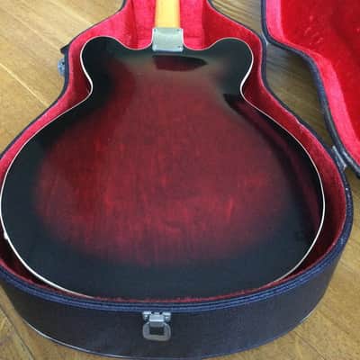 GALANTI HOLLOW BODY ANNI 60 - RED SUNBURST image 15