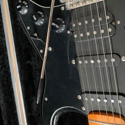 Squier Classic Vibe '70s Stratocaster HSS Black Maple Fretboard WITH Gator GC-ELECTRIC-A Double-cutaway Electric Guitar Case image 13