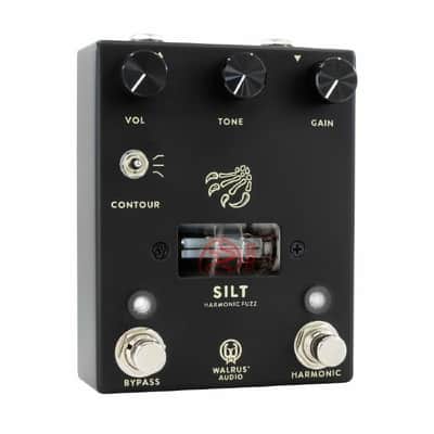Walrus Audio Silt Harmonic Tube Fuzz Effects Pedal (black) image 2