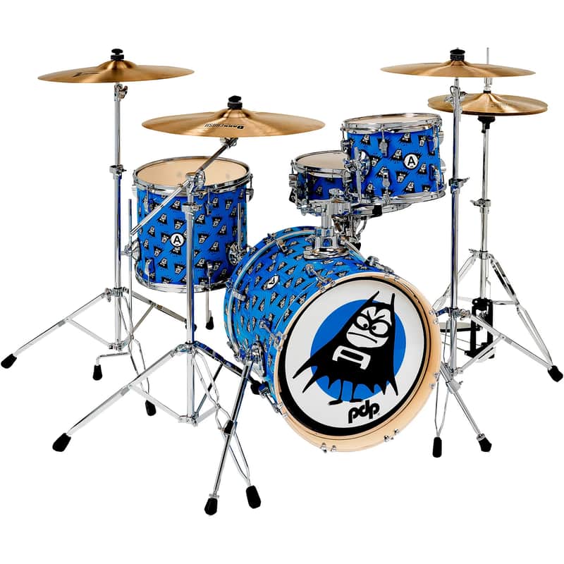 PDP by DW Aquabats Action Drums 4-Piece Shell Pack 2023 image 1