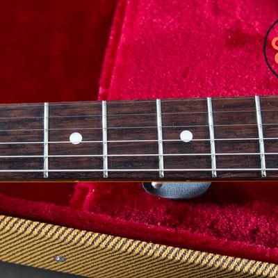 2017 Fender MIJ Traditional ’60s Mustang 3-Tone Sunburst | Japan | Tweed Case image 4