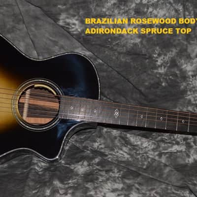 Breedlove Premier Concert Brazilian Rosewood- Adirondack Spruce 2025 - Gloss Lacquer image 12