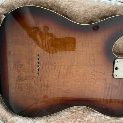 Cheri E-Series Telecaster 1993 Sunburst MIK Korea Vintage Guitar + Hard Case image 7