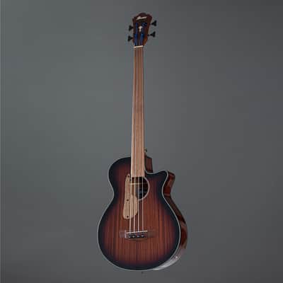 Ibanez AEGB24FE-MHS Mahogany Sunburst High Gloss - Acoustic Bass imagen 10