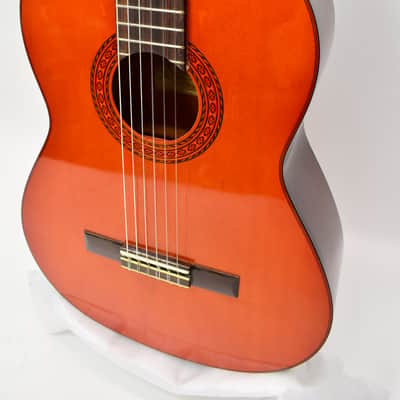 Vintage 70's Yamaha G-65A Classical Acoustic Guitar, Natural image 2