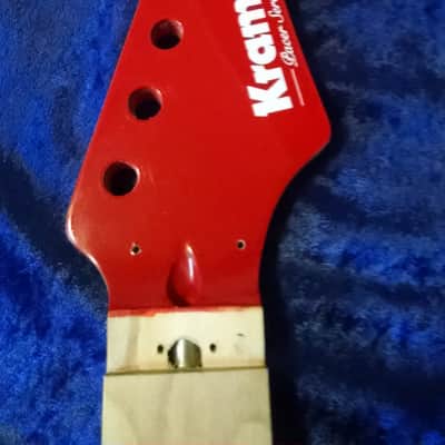 Kramer Pacer Red Neck Maple Fretboard image 7