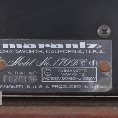 Marantz 170DC Stereo Power Amplifier in Very Good Condition image 13