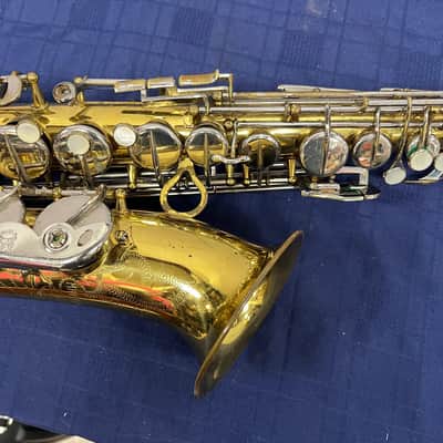 Vintage Martin Busine Alto Sax Saxophone with Original Case Made in the USA for Parts or Repair 1919 image 5