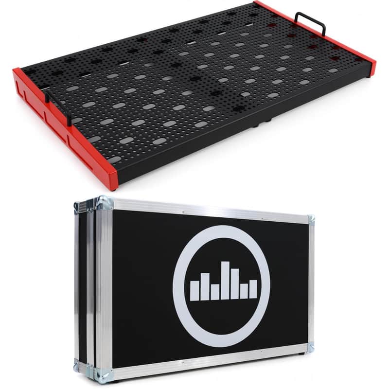Temple Audio TRIO 28 Templeboard with Flight Case - Temple Red image 1