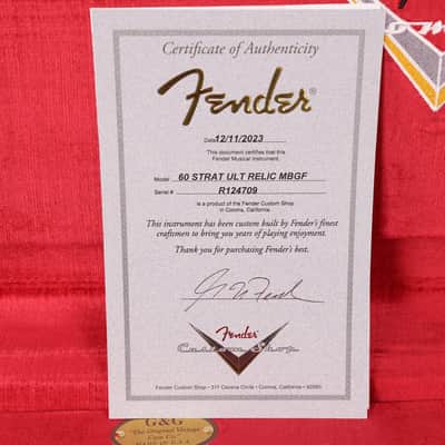 Fender Custom Shop 1960 Stratocaster Ultimate Relic Masterbuilt Greg Fessler 3-Tone Sunburst image 11