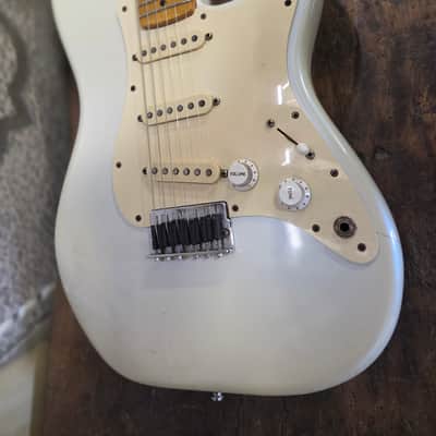 Fender "Dan Smith" Stratocaster Hardtail with Maple Fretboard 1981 - 1983 - Arctic White image 4
