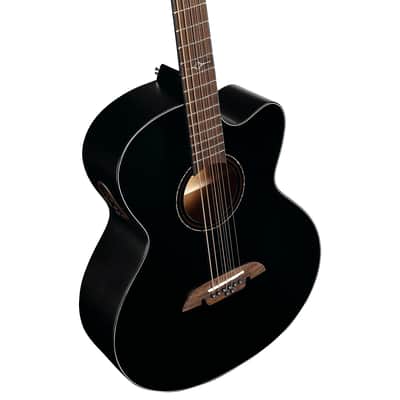 Alvarez ABT60ce 8-String Black Artist Baritone (NEW DEMO) image 8