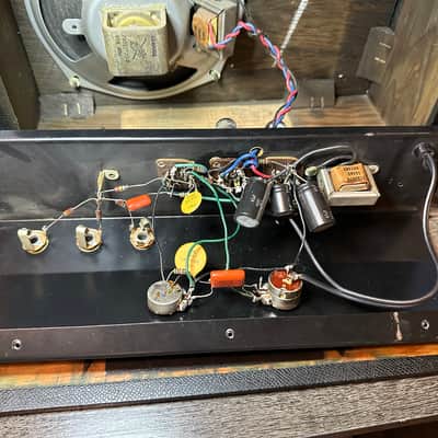Kay 803 Tube Amp - 1964 Kay Guitar Tube Amplifier + Bonus Tube Set image 12