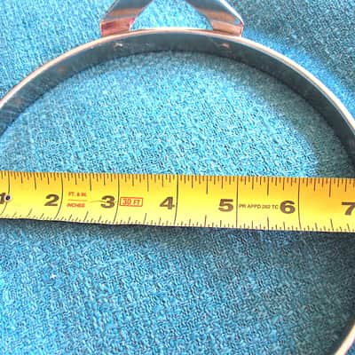LP Bongo Top Rim Hoop Frame - Chrome image 3