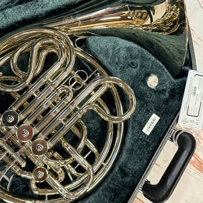 Yamaha YHR-672N F/Bb Professional Double French Horn 2024 Nickle Silver New Unplayed Auth Dlr #036 image 6