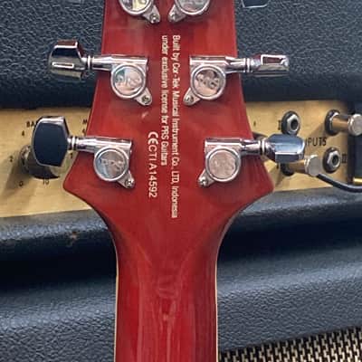 PRS SE Custom 24 Spalted Maple 2018 - Vintage Sunburst image 6
