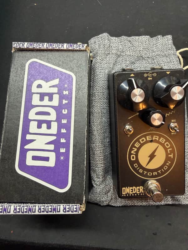 Oneder Effects Onederbolt Distortion 2023 - Present - Black Texture image 1