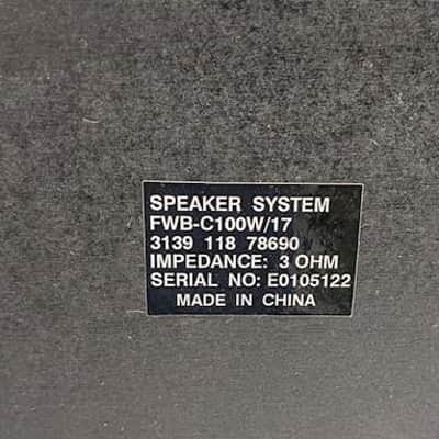 Philips FWB-C100W17 Speakers silver image 2