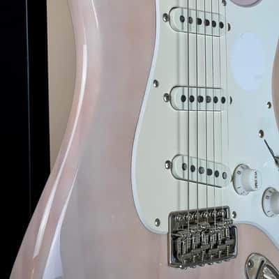 Fender Squier Classic Vibe '50s Stratocaster - NOS White Blonde - Naturally Aged Vintage Vibe image 5