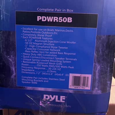 Pyle PDWR50B Home Dual Waterproof Outdoor Speaker System - Black image 9