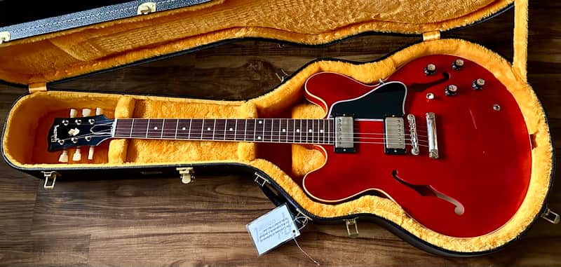 2025 Gibson Custom 1961 ES-335 Reissue Sixties Cherry 7 lb 10 oz